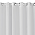 GoodHome Shower Curtain Graphane 180 x 200 cm, white