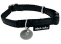 Zolux Dog Collar Mac Leather 10mm, black
