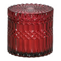 Candle in Glass 10.5cm, red