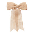 Jute Decorative Bow with Clip