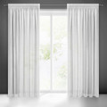 Sheer Curtain Elpidia 140 x 270 cm, white