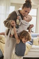 BABYBJORN Baby Carrier Harmony, Woven, Light Beige mélange, 0-3y