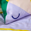 GREJSIMOJS Duvet cover and pillowcase, multicolour, 150x200/50x60 cm