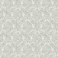 GoodHome Vinyl Wallpaper on Fleece Kamie, white/silver