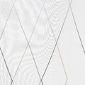 BASTSJÖN Shower curtain, white, grey/beige, 180x200 cm