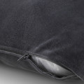 SANELA Cushion cover, dark grey, 50x50 cm