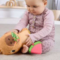 Fisher-Price Snuggly Snacky Capybara Plush Baby Sensory Toy HYR54 6m+