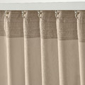 SANELA Curtains, 1 pair, light beige, 140x300 cm