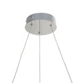 GoodHome Pendant Lamp LED Pegmati 58cm 2000lm, chrome