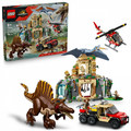 LEGO Jurassic World Spinosaurus & Quetzalcoatlus Air Mission 8+