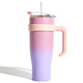 Thermal Mug Miami Tie-Dye, purple-pink