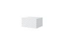 Wall-Mounted Bedside Table Scalia 50 Set of 2, matt white