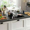 TÄCKNAN Ind hob/int extractor w recirc kit, IKEA 300/black