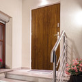 External Door O.K. Doors Artemida P55 90, left, gold oak