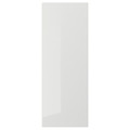 RINGHULT Door, high-gloss light grey, 30x80 cm