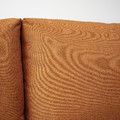 FRIHETEN 3-seat sofa-bed, Faringe brown-orange