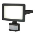 GoodHome Floodlight Lucan, motion sensor, 20 W, black