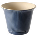 KAMOMILL Plant pot, in/outdoor blue, 19 cm