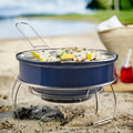 STRANDÖN Barbecue, charcoal blue