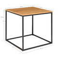 Side Table Vita, oak/black