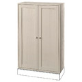 HAVSTA Cabinet, grey-beige, 81x35x123 cm