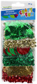 Craft Christmas Decoration Set Sequins/Confetti Mix 30g, assorted