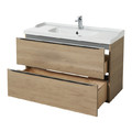 Wall-mounted Basin Cabinet GoodHome Imandra 100cm, wood