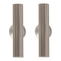 GoodHome Cabinet Handle Sumac T, silver, 2 pack