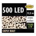 Christmas Lights 500 LED Bulinex 12.5 m, indoor/outdoor, warm white