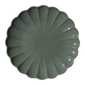 Ceramic Dinner Plate 27cm, grey
