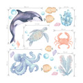 Wall Sticker Set - Ocean Animals II