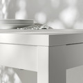 VIHALS / VIHALS Table and 6 chairs, white/white, 120/180x74 cm