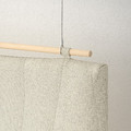 MITTZON Acoustic baffle, Gunnared beige, 95x53x8 cm