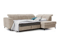 Corner Sofa-Bed Right Belavio L Austin 02 Beige