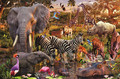 Ravsensburger Jigsaw Puzzle African Animals 3000pcs 14+