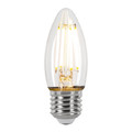 Diall LED Bulb C35 E27 6 W 470 lm, warm white