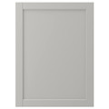 LERHYTTAN Door, light grey, 60x80 cm