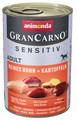 Animonda GranCarno Sensitiv Chicken & Potatoes Dog Wet Food 400g