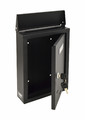 Basic Wall-Mount Letterbox, Black, 300x200x65mm