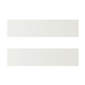 STENSUND Drawer front, white, 40x10 cm
