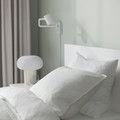 MALM Bed frame with mattress, white/Vesteröy medium firm, 120x200 cm