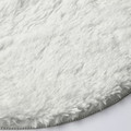 MALÖRTSMOTT Chair pad, white, 32 cm