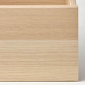 KOMPLEMENT Drawer, white stained oak effect, 50x35 cm