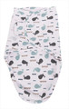 Bo Jungle B-Wrap Baby Wrapping Blanket Ocean Whales Small 0-4m