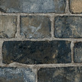 GoodHome Vinyl Wallpaper on Fleece Elba, ocher, dark blue