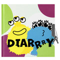 Diary with Padlock Monster