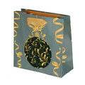 Decorative Christmas Gift Bags, 15x15 cm, Pack of 10