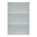 Upholstered Wall Panel Rectangle Stegu Mollis 60x30cm, silver