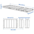 NATTSMYG Foam mattress for extendable bed, 80x200 cm