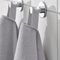 VINARN Washcloth, light grey, 30x30 cm